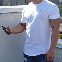Load image into Gallery viewer, 2019 Summer new Men gyms Fitness t shirt