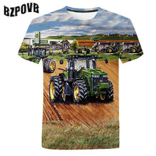 Load image into Gallery viewer, 2019 new marshmallow fashion personality 3D printing T-shirt