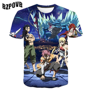 2019 new marshmallow fashion personality 3D printing T-shirt