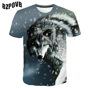 2019 new marshmallow fashion personality 3D printing T-shirt