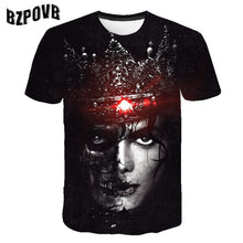 Load image into Gallery viewer, 2019 new marshmallow fashion personality 3D printing T-shirt