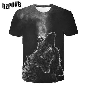 2019 new marshmallow fashion personality 3D printing T-shirt