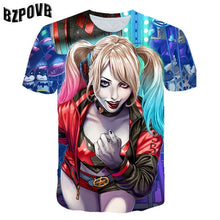 Load image into Gallery viewer, 2019 new marshmallow fashion personality 3D printing T-shirt