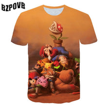 Load image into Gallery viewer, 2019 new marshmallow fashion personality 3D printing T-shirt