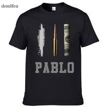 Load image into Gallery viewer, Summer New Brand Clothing T Shirts Men Narcos Pablo Escobar T-shirt