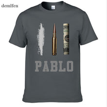 Load image into Gallery viewer, Summer New Brand Clothing T Shirts Men Narcos Pablo Escobar T-shirt