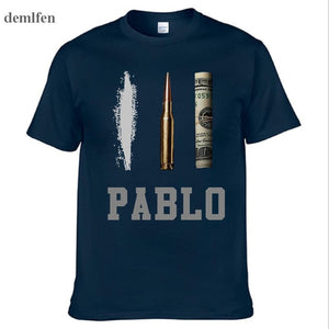 Summer New Brand Clothing T Shirts Men Narcos Pablo Escobar T-shirt