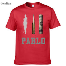 Load image into Gallery viewer, Summer New Brand Clothing T Shirts Men Narcos Pablo Escobar T-shirt