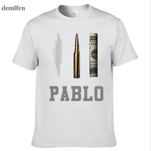 Load image into Gallery viewer, Summer New Brand Clothing T Shirts Men Narcos Pablo Escobar T-shirt